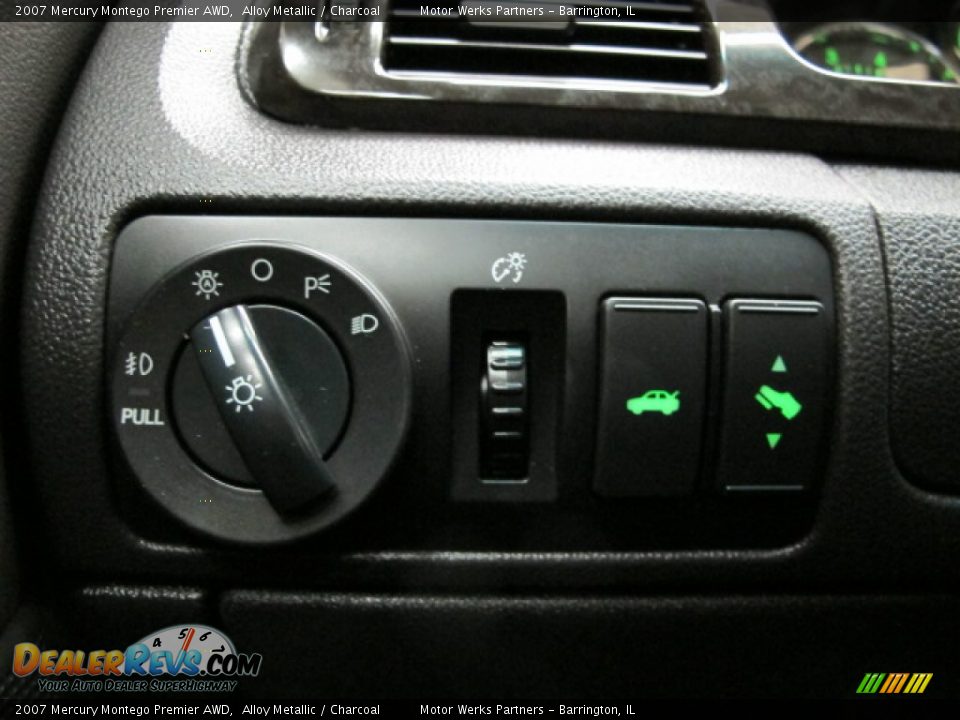 2007 Mercury Montego Premier AWD Alloy Metallic / Charcoal Photo #33