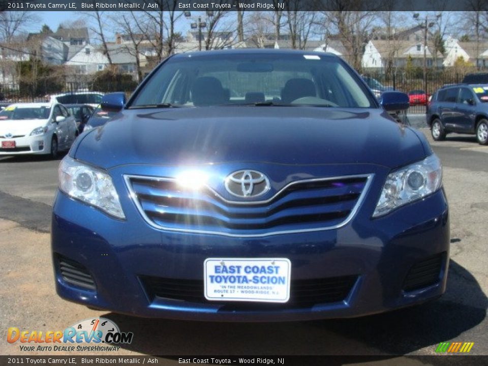 2011 Toyota Camry LE Blue Ribbon Metallic / Ash Photo #2