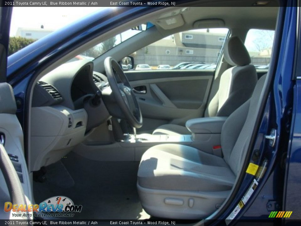 2011 Toyota Camry LE Blue Ribbon Metallic / Ash Photo #7