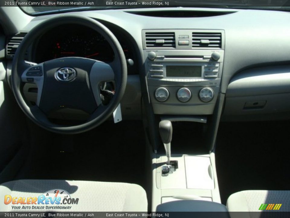 2011 Toyota Camry LE Blue Ribbon Metallic / Ash Photo #9