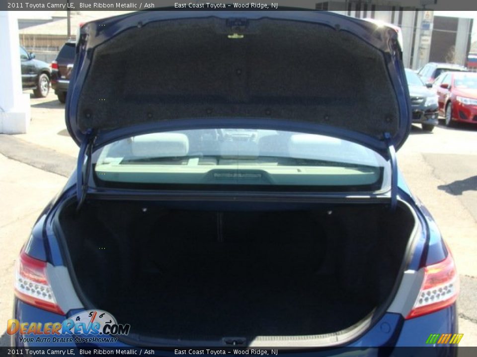 2011 Toyota Camry LE Blue Ribbon Metallic / Ash Photo #13
