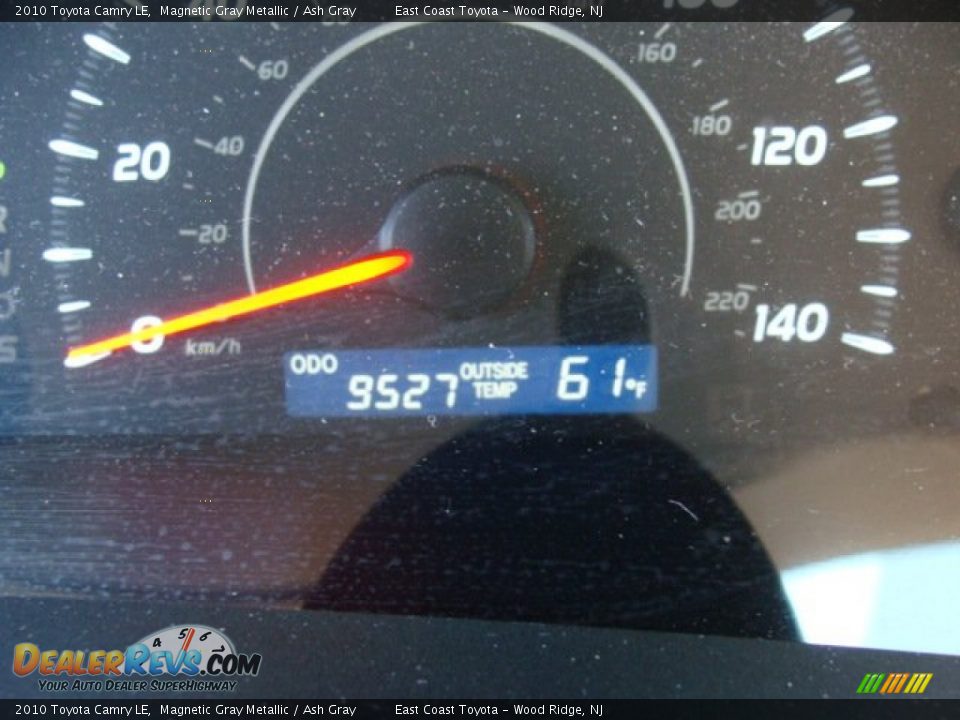 2010 Toyota Camry LE Magnetic Gray Metallic / Ash Gray Photo #14