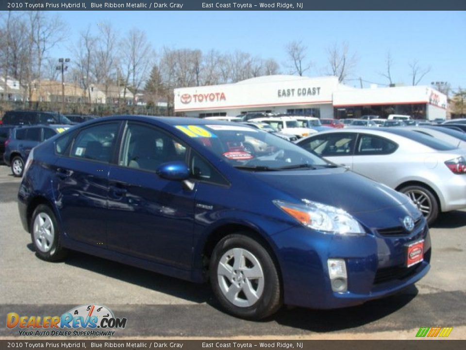 2010 Toyota Prius Hybrid II Blue Ribbon Metallic / Dark Gray Photo #1