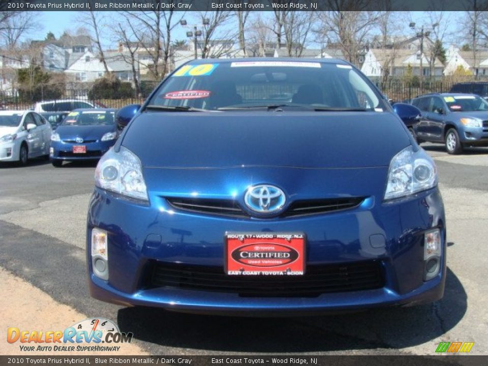 2010 Toyota Prius Hybrid II Blue Ribbon Metallic / Dark Gray Photo #2