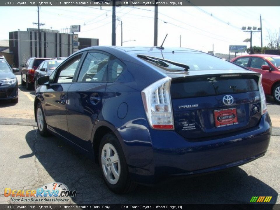 2010 Toyota Prius Hybrid II Blue Ribbon Metallic / Dark Gray Photo #4