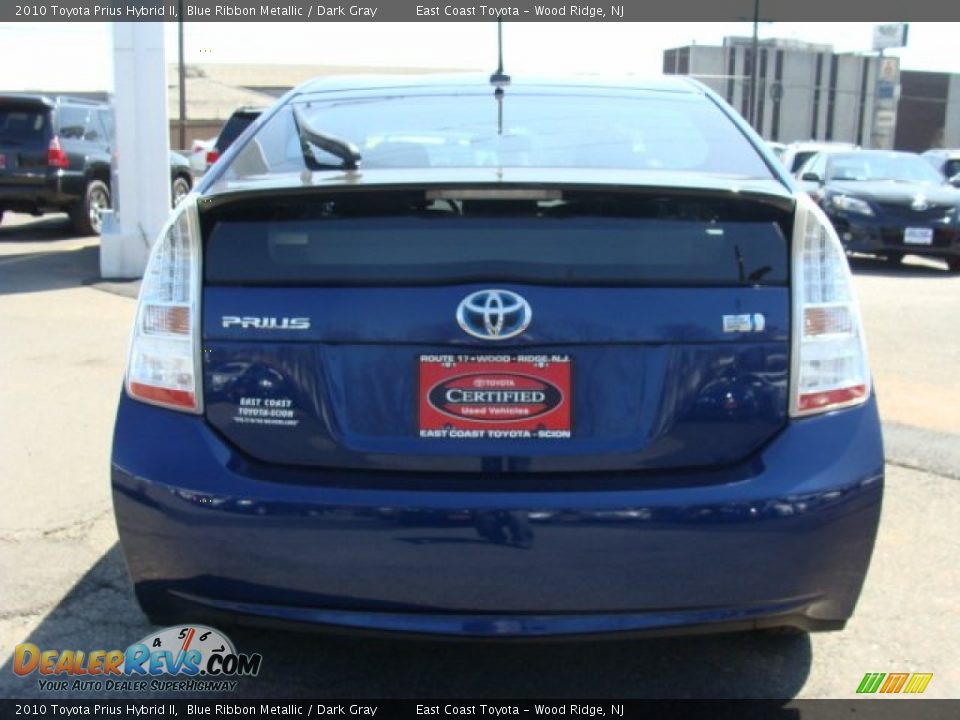 2010 Toyota Prius Hybrid II Blue Ribbon Metallic / Dark Gray Photo #5