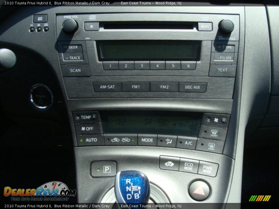 2010 Toyota Prius Hybrid II Blue Ribbon Metallic / Dark Gray Photo #11