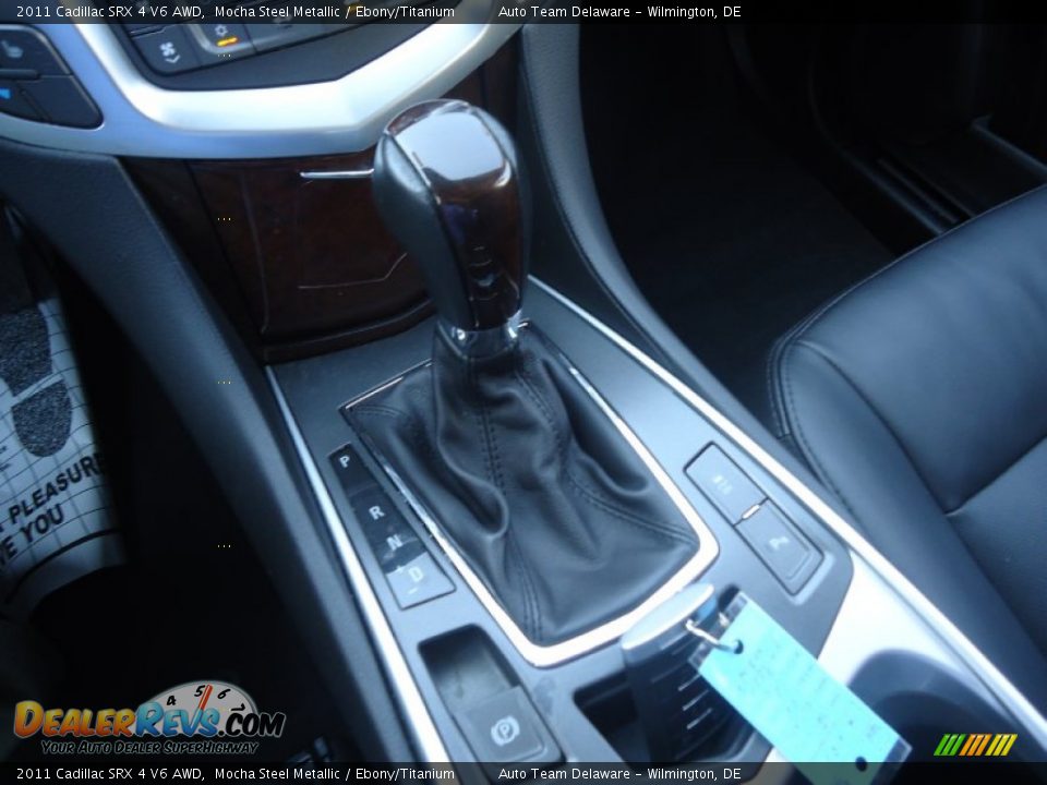 2011 Cadillac SRX 4 V6 AWD Mocha Steel Metallic / Ebony/Titanium Photo #15