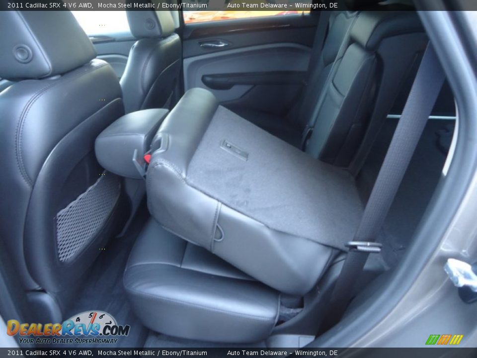2011 Cadillac SRX 4 V6 AWD Mocha Steel Metallic / Ebony/Titanium Photo #18