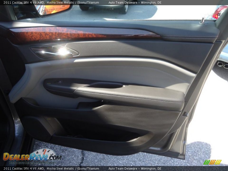 2011 Cadillac SRX 4 V6 AWD Mocha Steel Metallic / Ebony/Titanium Photo #20