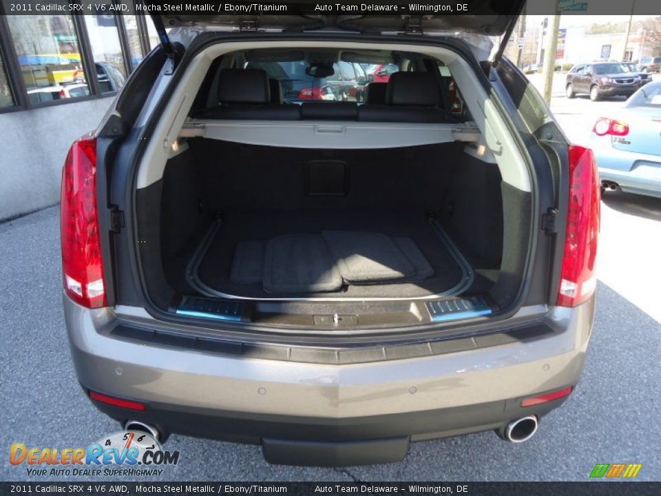 2011 Cadillac SRX 4 V6 AWD Mocha Steel Metallic / Ebony/Titanium Photo #22