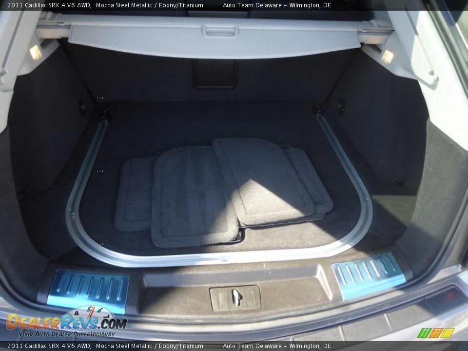 2011 Cadillac SRX 4 V6 AWD Mocha Steel Metallic / Ebony/Titanium Photo #23