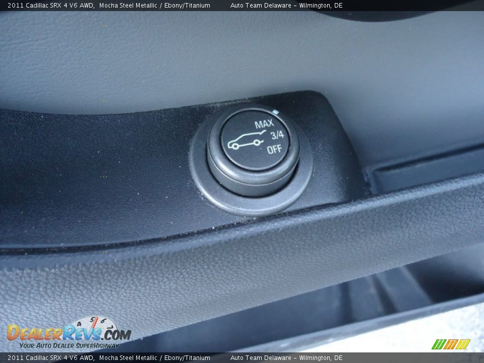 2011 Cadillac SRX 4 V6 AWD Mocha Steel Metallic / Ebony/Titanium Photo #26