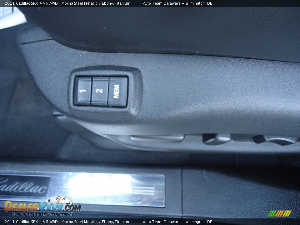2011 Cadillac SRX 4 V6 AWD Mocha Steel Metallic / Ebony/Titanium Photo #27