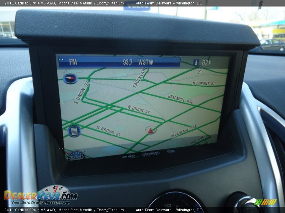 2011 Cadillac SRX 4 V6 AWD Mocha Steel Metallic / Ebony/Titanium Photo #31