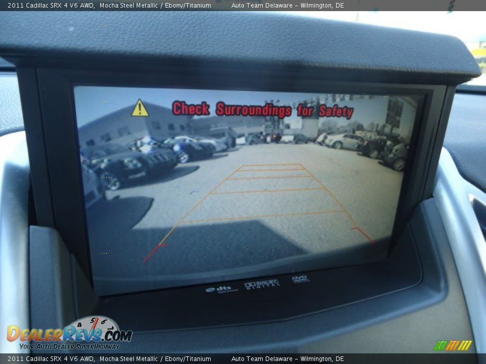 2011 Cadillac SRX 4 V6 AWD Mocha Steel Metallic / Ebony/Titanium Photo #32