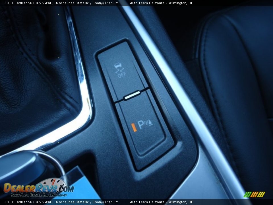 2011 Cadillac SRX 4 V6 AWD Mocha Steel Metallic / Ebony/Titanium Photo #34