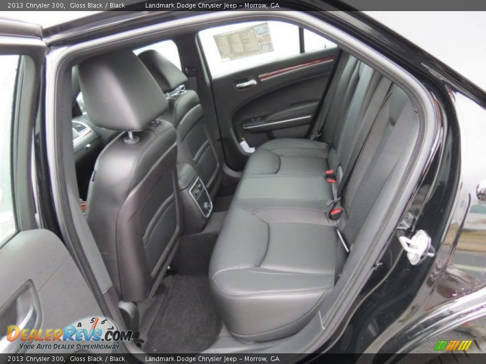2013 Chrysler 300 Gloss Black / Black Photo #7