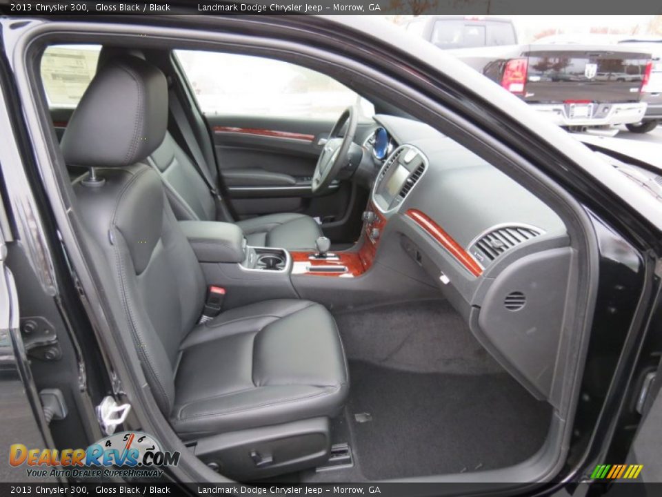 2013 Chrysler 300 Gloss Black / Black Photo #8