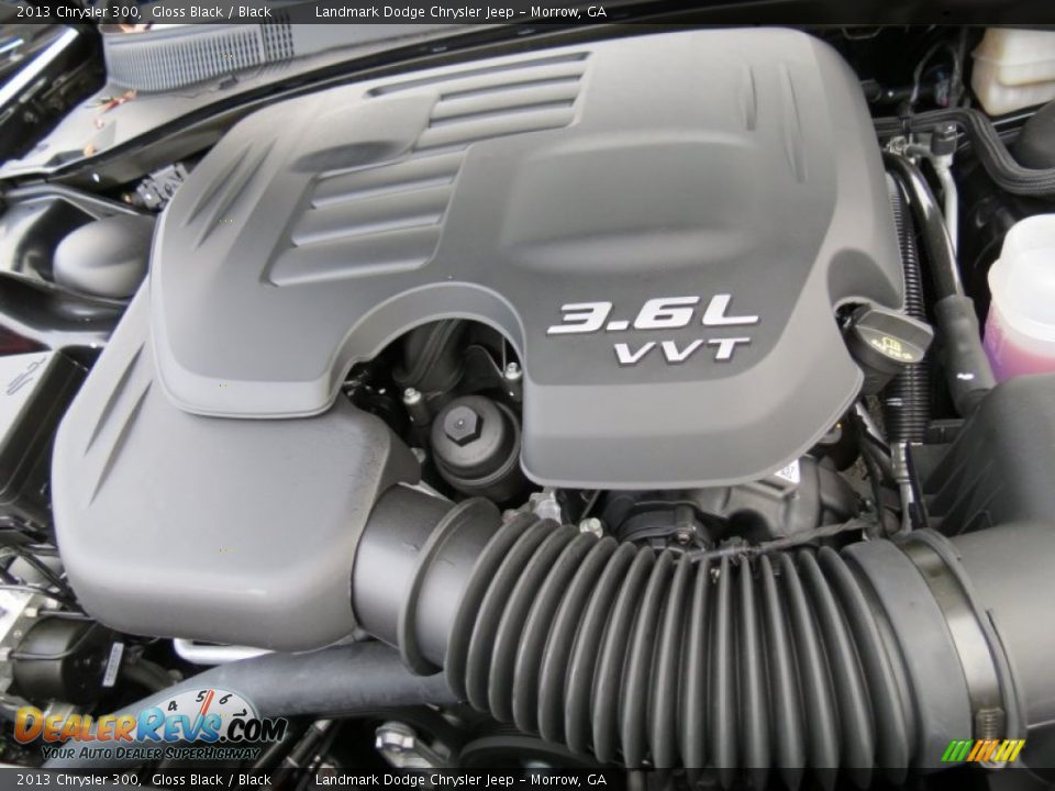 2013 Chrysler 300 Gloss Black / Black Photo #10
