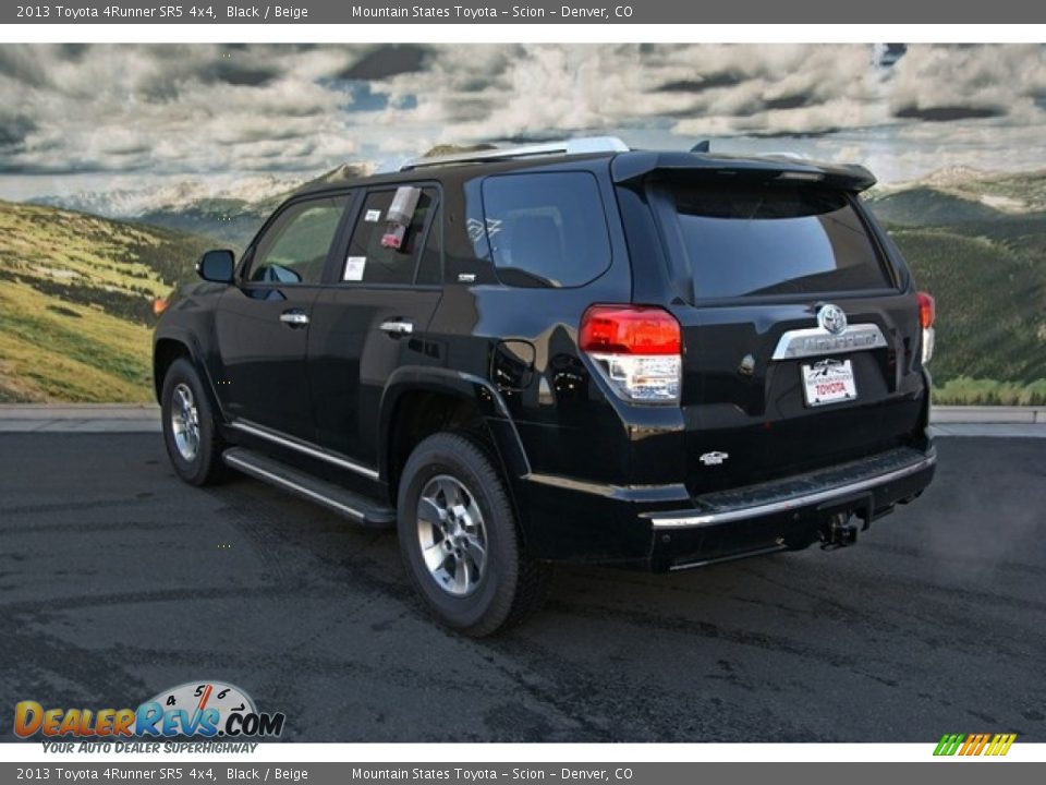 2013 Toyota 4Runner SR5 4x4 Black / Beige Photo #2