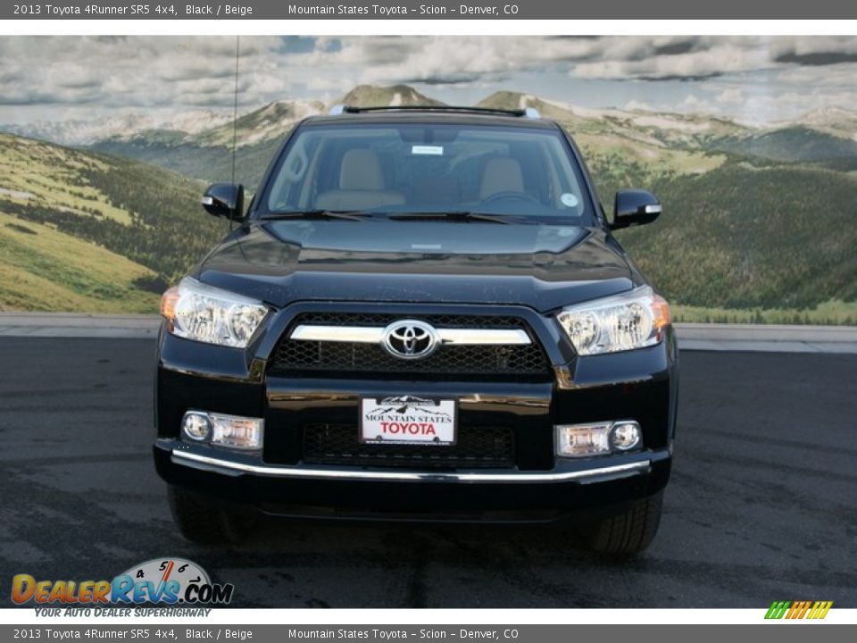 2013 Toyota 4Runner SR5 4x4 Black / Beige Photo #3