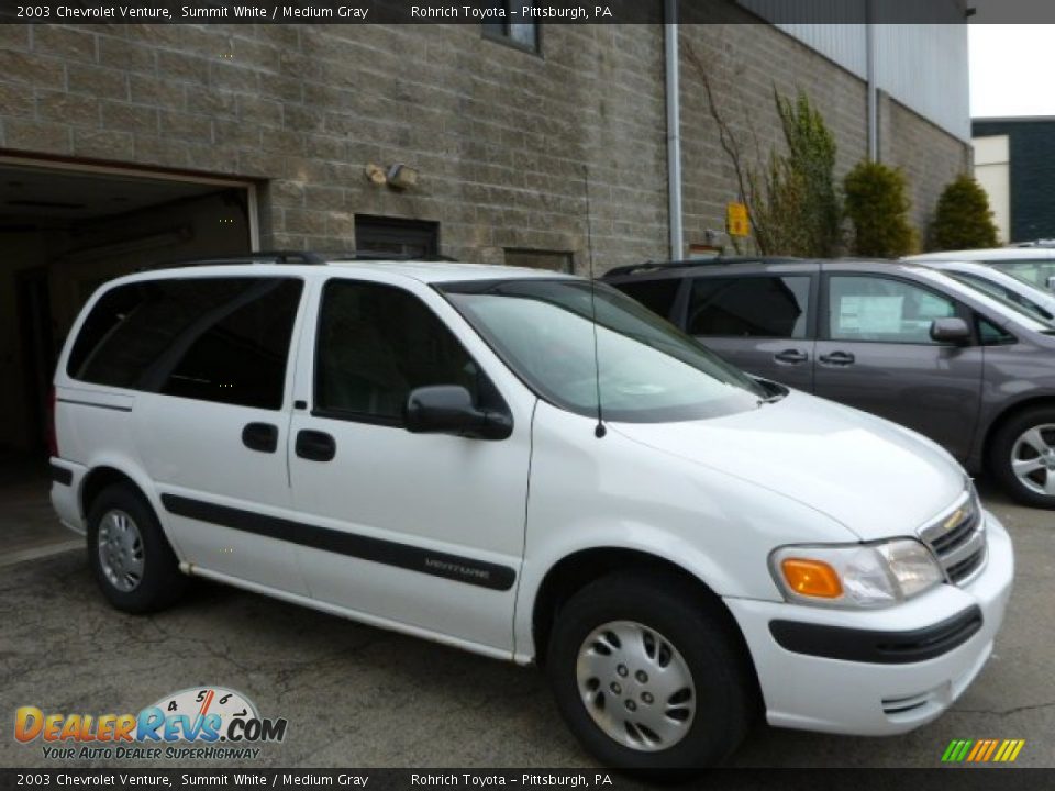 2003 Chevrolet Venture Summit White / Medium Gray Photo #1