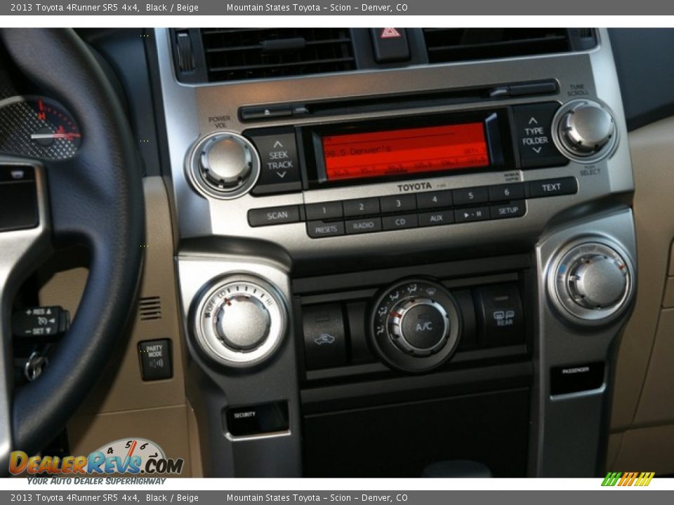 2013 Toyota 4Runner SR5 4x4 Black / Beige Photo #6