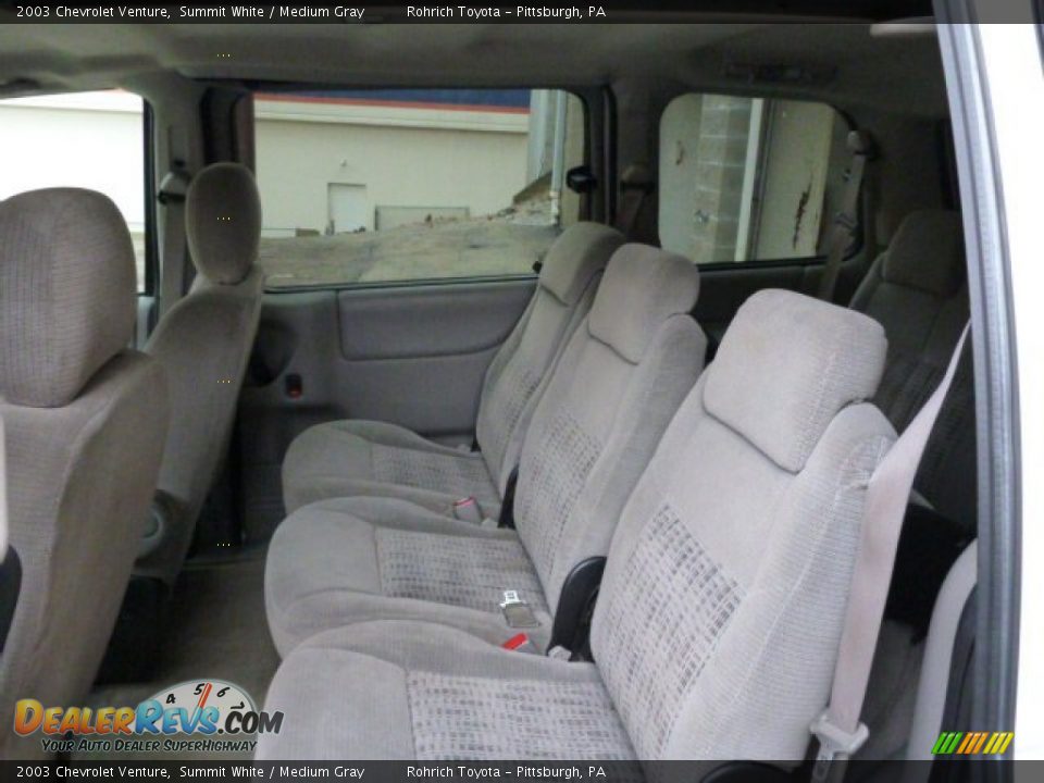 Rear Seat of 2003 Chevrolet Venture  Photo #5