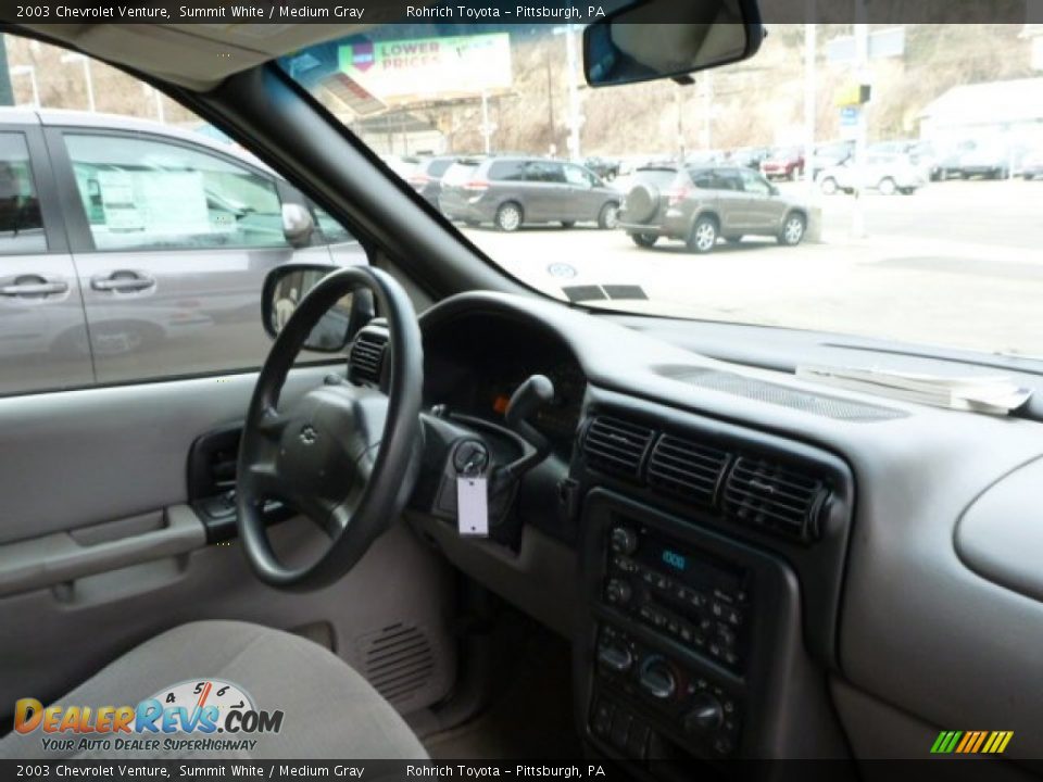 2003 Chevrolet Venture Summit White / Medium Gray Photo #7