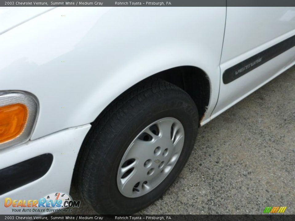 2003 Chevrolet Venture Summit White / Medium Gray Photo #8