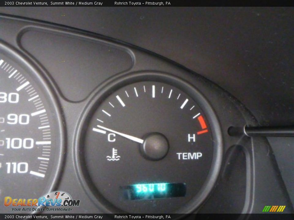 2003 Chevrolet Venture Summit White / Medium Gray Photo #9