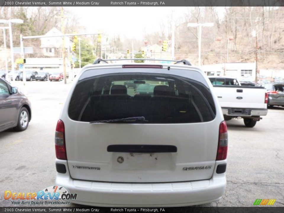 2003 Chevrolet Venture Summit White / Medium Gray Photo #11
