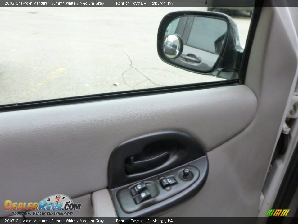 2003 Chevrolet Venture Summit White / Medium Gray Photo #14