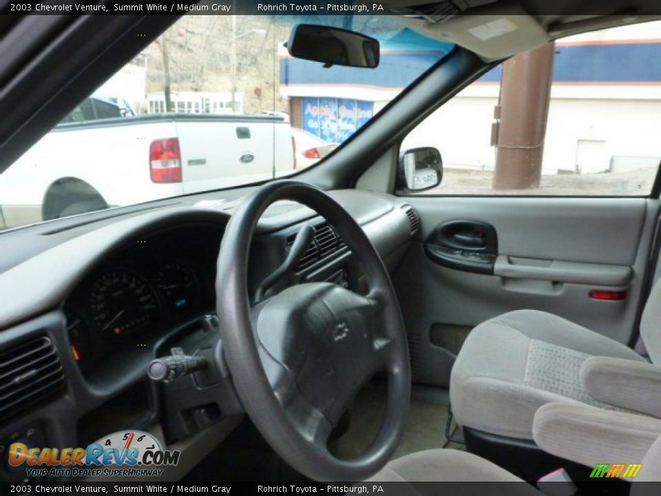 2003 Chevrolet Venture Summit White / Medium Gray Photo #15