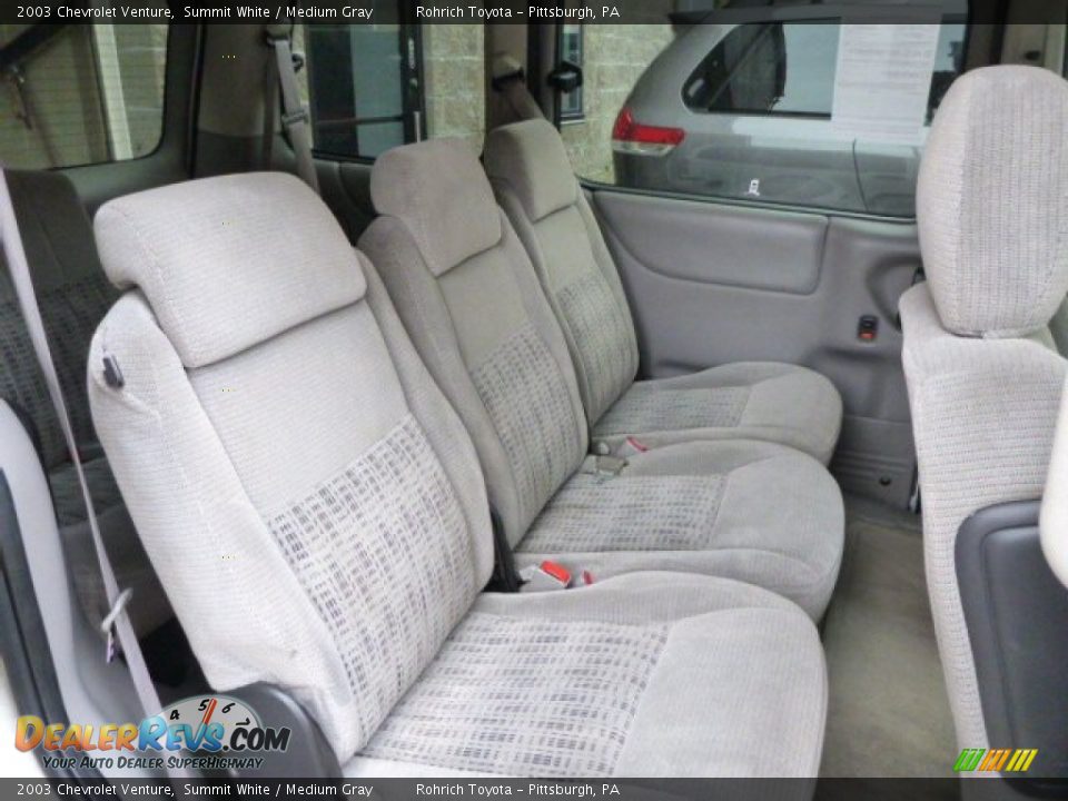 Rear Seat of 2003 Chevrolet Venture  Photo #17
