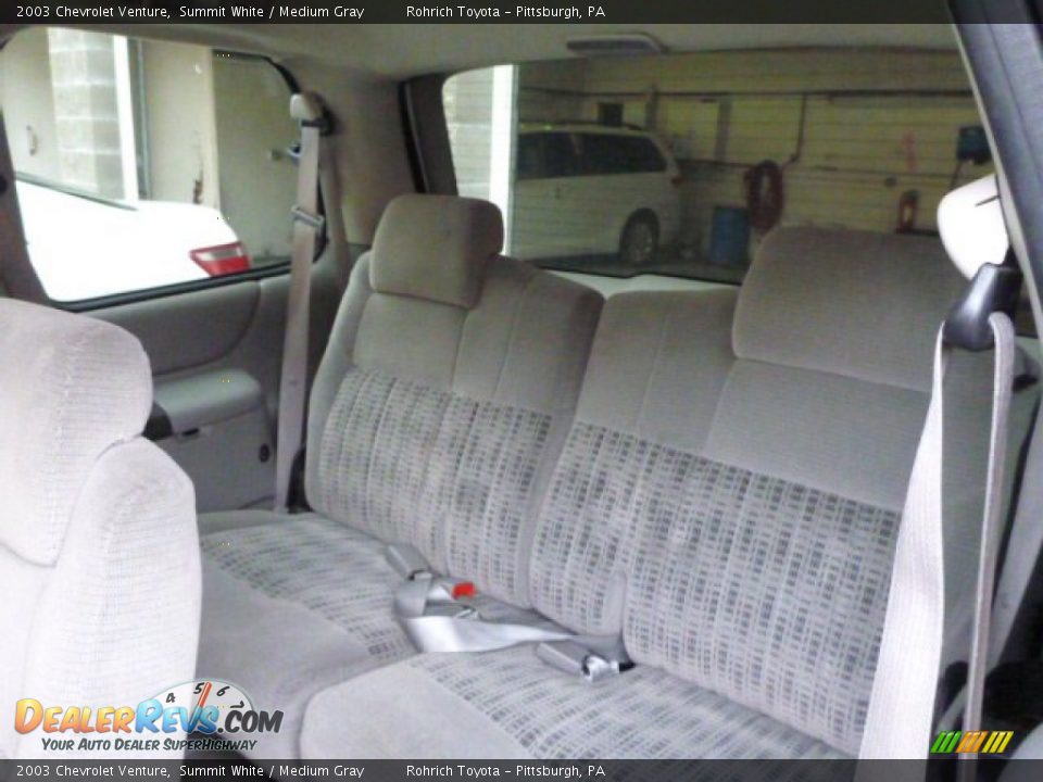 Rear Seat of 2003 Chevrolet Venture  Photo #18