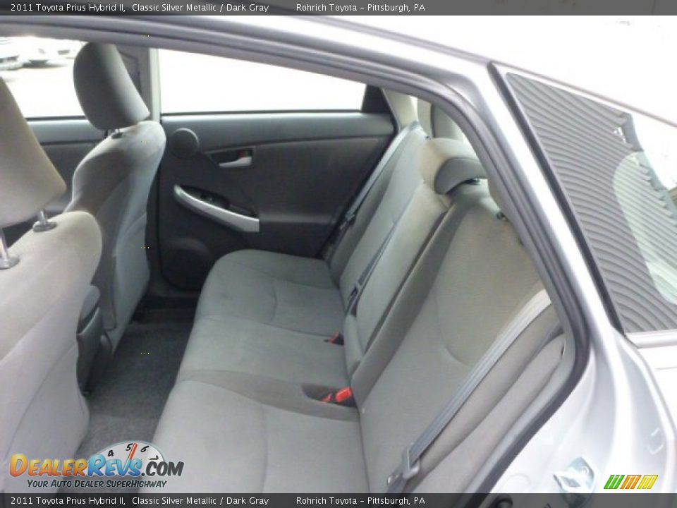 2011 Toyota Prius Hybrid II Classic Silver Metallic / Dark Gray Photo #5
