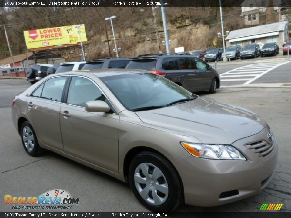 2009 Toyota Camry LE Desert Sand Metallic / Bisque Photo #1