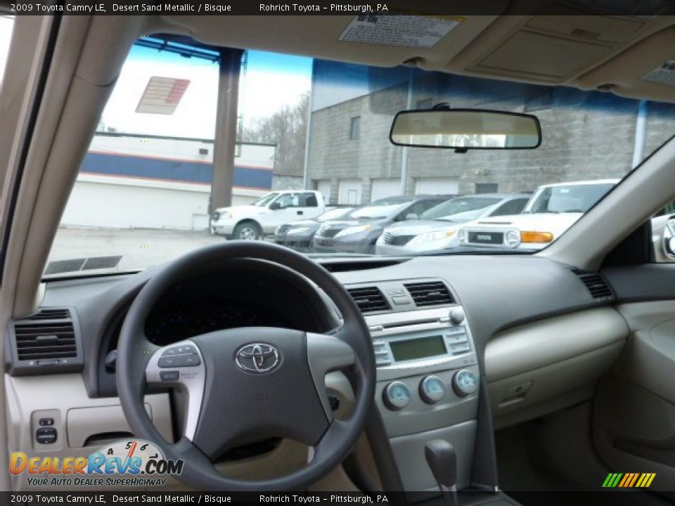2009 Toyota Camry LE Desert Sand Metallic / Bisque Photo #6