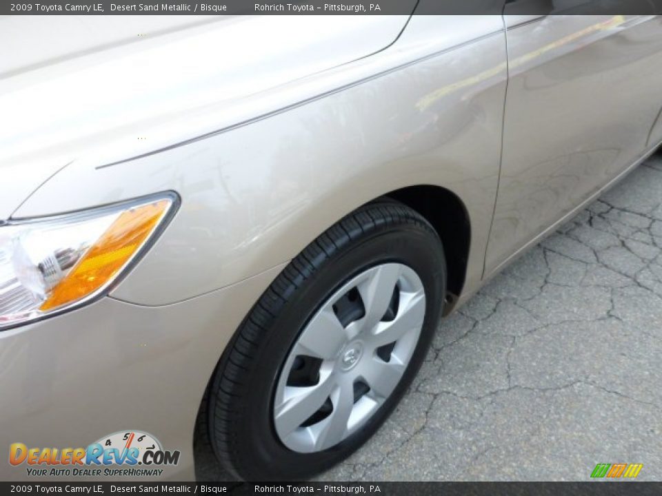 2009 Toyota Camry LE Desert Sand Metallic / Bisque Photo #8