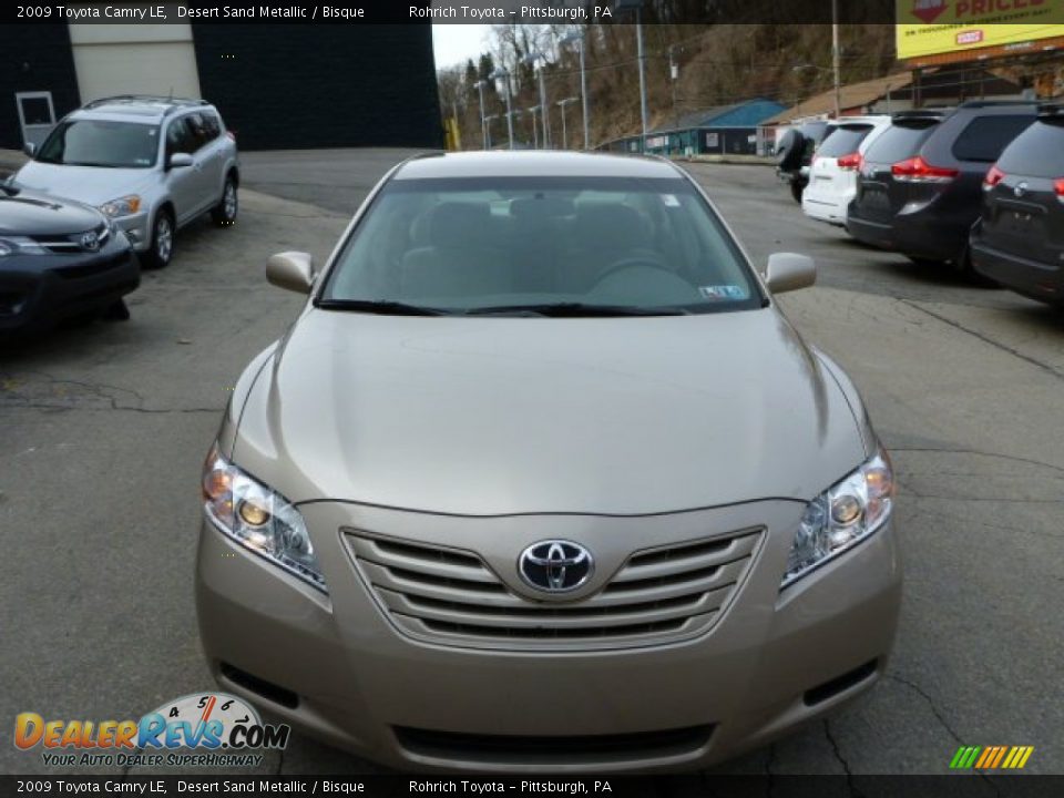 2009 Toyota Camry LE Desert Sand Metallic / Bisque Photo #14