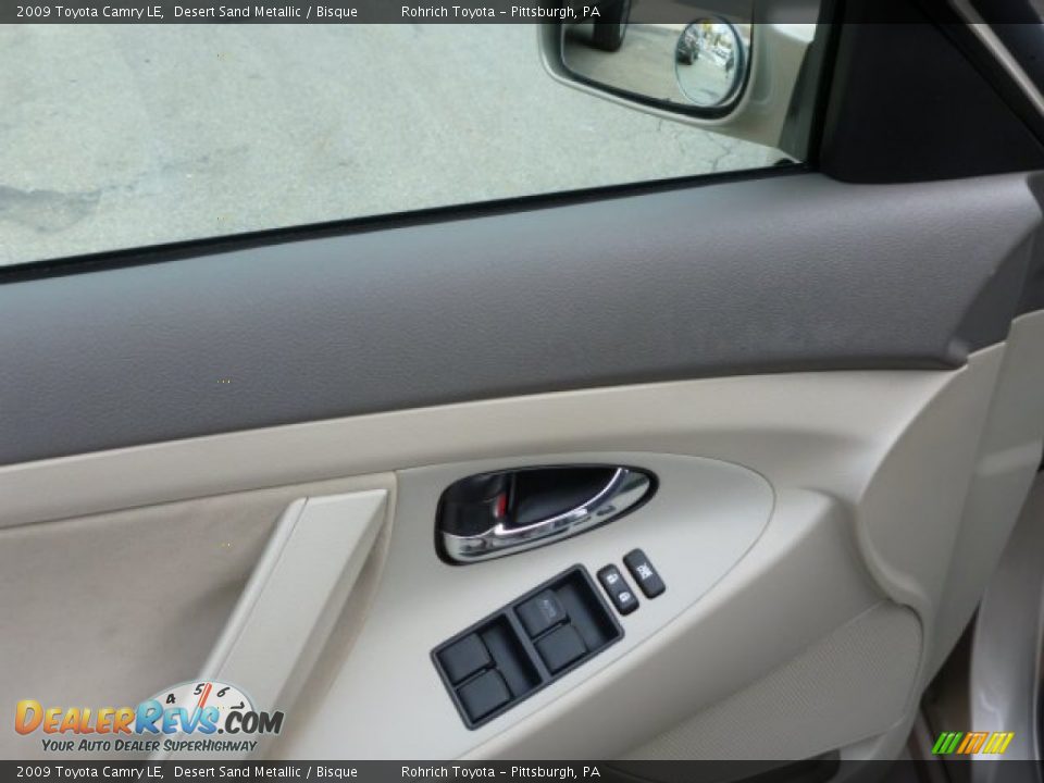 2009 Toyota Camry LE Desert Sand Metallic / Bisque Photo #16