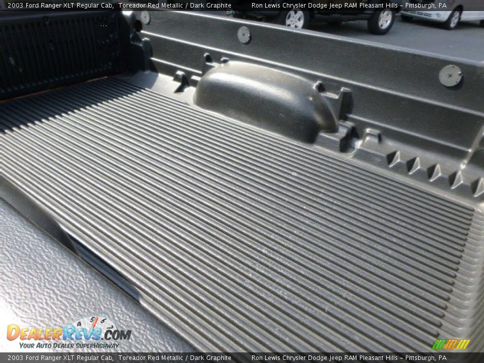 2003 Ford Ranger XLT Regular Cab Toreador Red Metallic / Dark Graphite Photo #13
