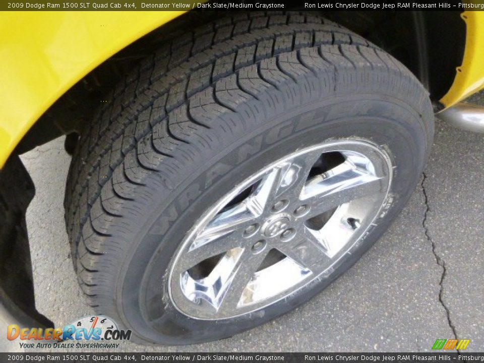 2009 Dodge Ram 1500 SLT Quad Cab 4x4 Wheel Photo #9