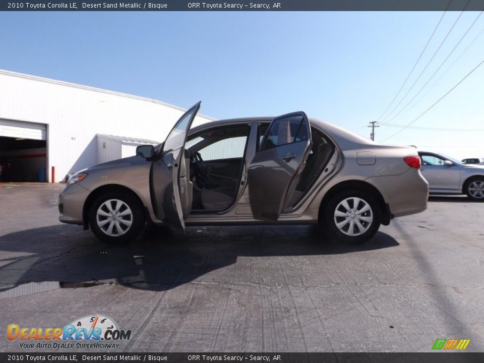 2010 Toyota Corolla LE Desert Sand Metallic / Bisque Photo #5