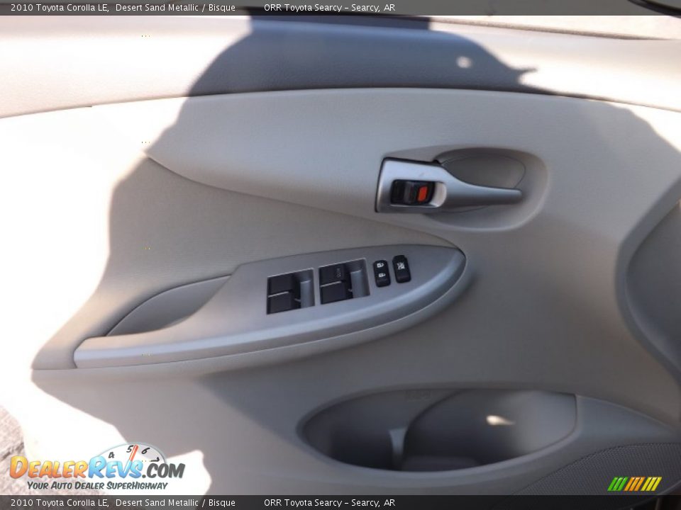 2010 Toyota Corolla LE Desert Sand Metallic / Bisque Photo #15