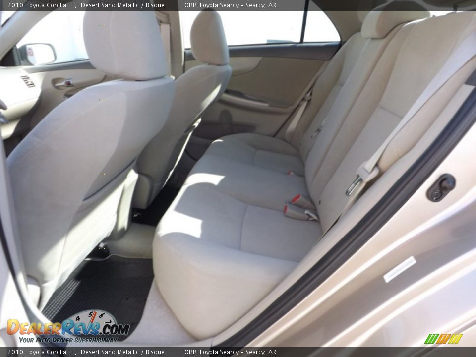 2010 Toyota Corolla LE Desert Sand Metallic / Bisque Photo #17