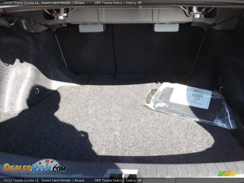 2010 Toyota Corolla LE Desert Sand Metallic / Bisque Photo #18