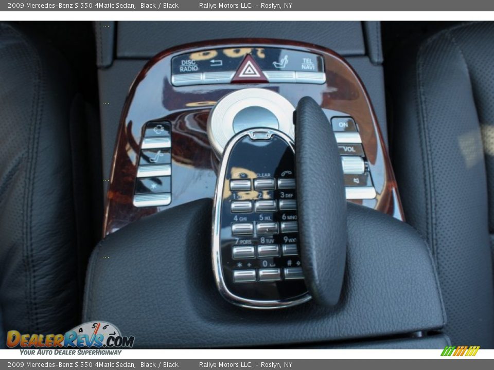 2009 Mercedes-Benz S 550 4Matic Sedan Black / Black Photo #14